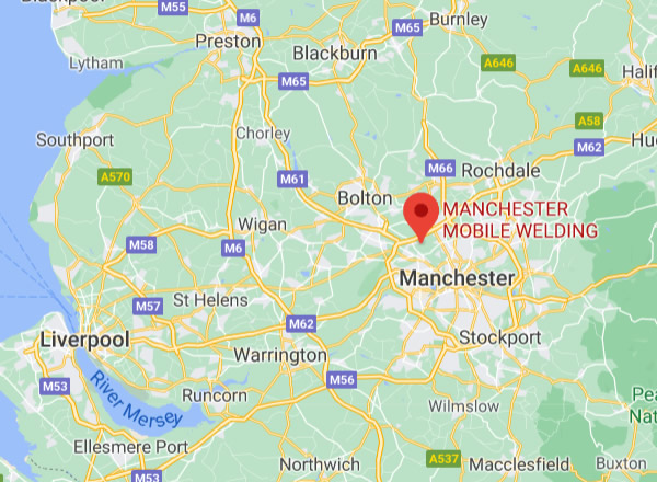 manchester and surrounding area map
